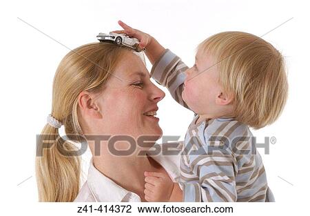 Mother and toddler portrait View Large Photo Image Stock Image - Mother and toddler portrait. Fotosearch