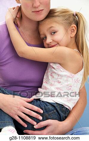 mother ang girl View Large Photo Image Stock Photo - mother ang girl. Fotosearch