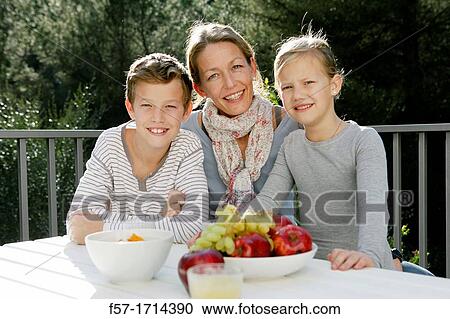 Mother with children View Large Photo Image Stock Image - Mother with children. Fotosearch