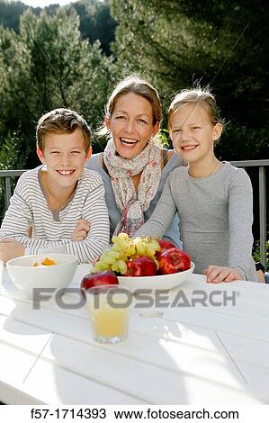 Mother with children View Large Photo Image Stock Image - Mother with children. Fotosearch