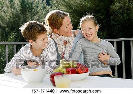 Mother with children View Large Photo Image Stock Image - Mother with children. Fotosearch