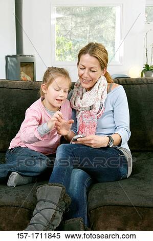 Mother with daughter View Large Photo Image Stock Photography - Mother with daughter. Fotosearch