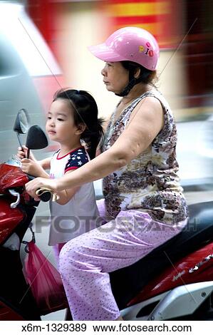 motorbike traffic Hanoi, Vietnam View Large Photo Image Stock Photo - motorbike traffic Hanoi, Vietnam. Fotosearch