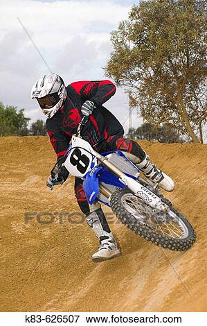 Stock Photo - Motorcyclist. Fotosearch