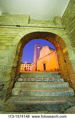 Motovun medieval town in Istria, Croatia, view St. Stephen's church (Crkva svetog Stefana) View Large Photo Image Stock Photo - Motovun medieval town in Istria, Croatia, view St. Stephen's church (Crkva svetog Stefana). Fotosearch