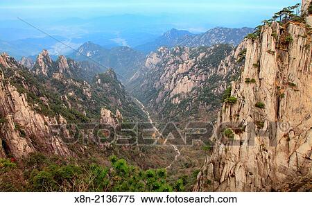 Mount Huangshan, Anhui, China. View Large Photo Image Stock Photography - Mount Huangshan, Anhui, China.. Fotosearch