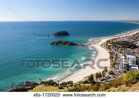 Mount Maunganui, North Island, New Zealand View Large Photo Image Stock Photography - Mount Maunganui, North Island, New Zealand. Fotosearch