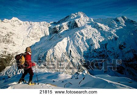 Mount Sefton. Southern Alps. South Island. New Zealand View Large Photo Image Stock Photography - Mount Sefton. Southern Alps. South Island. New Zealand. Fotosearch