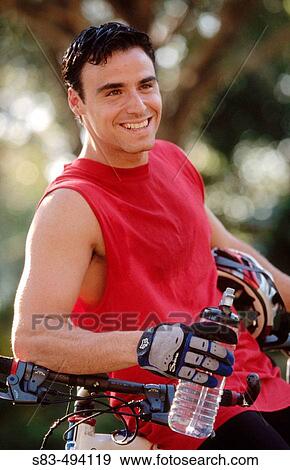 Mountain biker View Large Photo Image Stock Photo - Mountain biker. Fotosearch