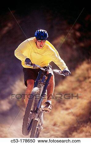 Mountain biking View Large Photo Image Stock Image - Mountain biking. Fotosearch