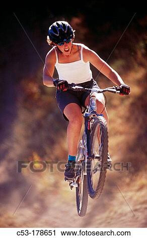 Mountain biking View Large Photo Image Stock Image - Mountain biking. Fotosearch