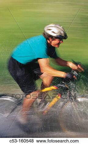 Mountain biking View Large Photo Image Stock Photo - Mountain biking. Fotosearch