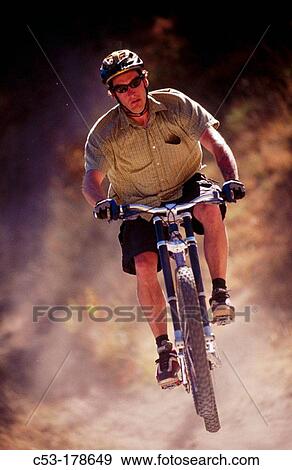 Mountain biking View Large Photo Image Stock Photo - Mountain biking. Fotosearch