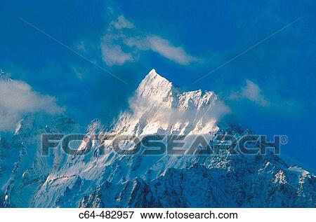 Mountain peak. The Himalayas. Nepal View Large Photo Image Stock Photo - Mountain peak. The Himalayas. Nepal. Fotosearch