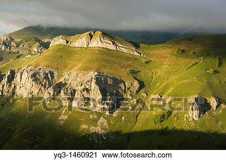 Mountains, Valle del Miera valley, Cantabria, Spain View Large Photo Image Stock Image - Mountains, Valle del Miera valley, Cantabria, Spain. Fotosearch
