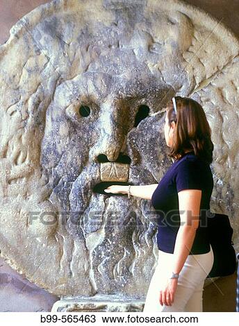 ? Mouth of truth?, Santa Maria in Cosmedin, Rome, Italy. View Large Photo Image Stock Image - ? Mouth of truth?, Santa Maria in Cosmedin, Rome, Italy.. Fotosearch