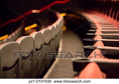 Movie theater stadium seating. View Large Photo Image Stock Photography - Movie theater stadium seating.. Fotosearch