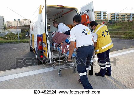 Moving of a patient in helicopter, emergency. Hospital Universitario Gran Canaria Doctor Negrin, Las Palmas de Gran Canaria. Canary Islands, Spain View Large Photo Image Picture - Moving of a patient in helicopter, emergency. Hospital Universitario Gran Canaria Doctor Negrin, Las Palmas de Gran Canaria. Canary Islands, Spain. Fotosearch