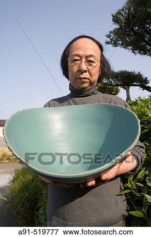 Mr Ariyama Reiseki traditional potter City of Ibusuki Island of Kyushu Japan View Large Photo Image Stock Photo - Mr Ariyama Reiseki traditional potter City of Ibusuki Island of Kyushu Japan. Fotosearch