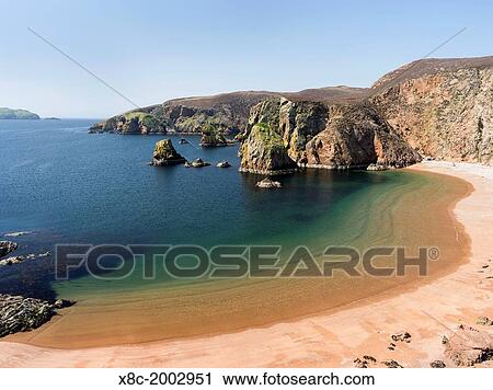 Muckle Roe, a small island of the Shetland Islands. View Large Photo Image Stock Image - Muckle Roe, a small island of the Shetland Islands.. Fotosearch