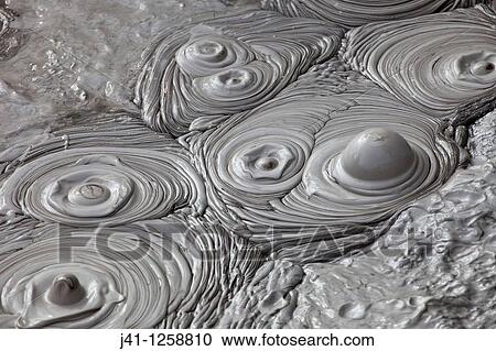 Mud bubbling and boiling at Wai-o-Tapu thermal region, Rotorua. View Large Photo Image Stock Image - Mud bubbling and boiling at Wai-o-Tapu thermal region, Rotorua.. Fotosearch