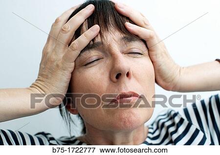 mujer con las manos tapando la cara preocupada, woman with her hands covering her face worried, View Large Photo Image Stock Photo - mujer con las manos tapando la cara preocupada, woman with her hands covering her face worried,. Fotosearch