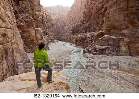 Mujib Canyon Nature Reserve, Rift Valley, Dead Sea, Jordan, Middle East. View Large Photo Image Picture - Mujib Canyon Nature Reserve, Rift Valley, Dead Sea, Jordan, Middle East.. Fotosearch