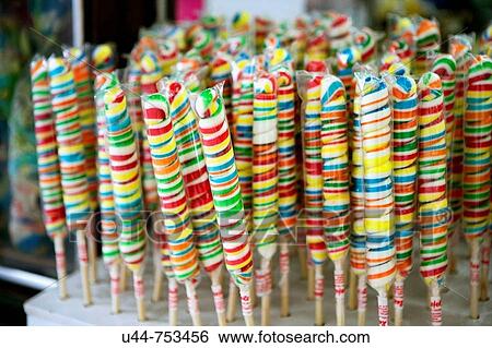 Stock Photograph - Multicolor Lollypop. Fotosearch