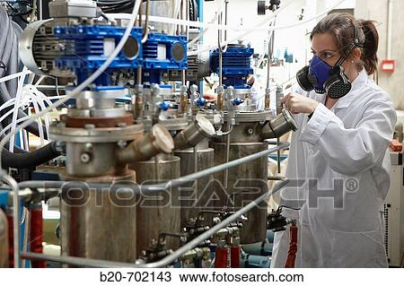 Stock Image - Multicomponent casting equipment, manufacturing of cast polyamides, Department of Plastics and Composites, Automotive industry Unit. Fundaci? n Inasmet-Tecnalia, Centro de Investigaci? n, Parque Tecnologico de San Sebastian, Donostia, Gipuzkoa, Euskadi.. Fotosearch