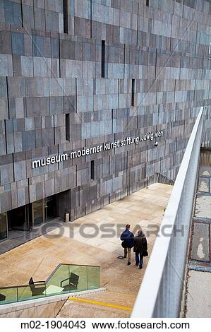 MUMOK museum in Museums Quartier, Vienna, Austria View Large Photo Image Stock Image - MUMOK museum in Museums Quartier, Vienna, Austria. Fotosearch