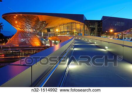 Stock Image - Munich, BMW World, BMW Welt, Bavaria, Germany. Fotosearch