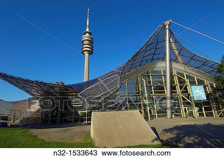 Munich, Olympiapark, Olympia Park, Olympic Park, Bavaria, Germany, Europe. View Large Photo Image Stock Image - Munich, Olympiapark, Olympia Park, Olympic Park, Bavaria, Germany, Europe.. Fotosearch
