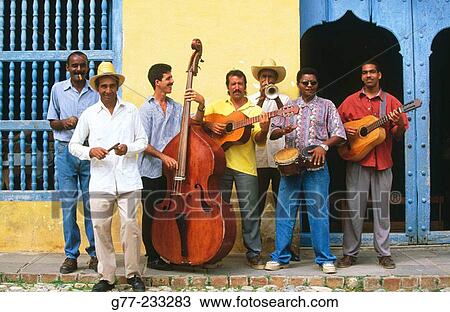 Music Band from Trinidad de Cuba. Cuba View Large Photo Image Stock Image - Music Band from Trinidad de Cuba. Cuba. Fotosearch