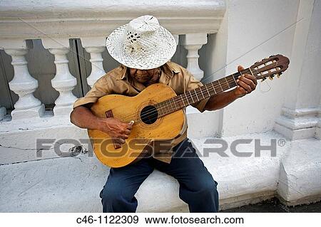 Musician. Santiago de Cuba. Cuba. View Large Photo Image Stock Photo - Musician. Santiago de Cuba. Cuba.. Fotosearch