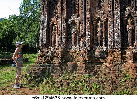 My Son cluster of abandoned and partially ruined Hindu temples Vietnam, Asia View Large Photo Image Stock Photograph - My Son cluster of abandoned and partially ruined Hindu temples Vietnam, Asia. Fotosearch