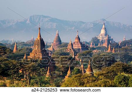 Myanmar, Mandalay Province, Bagan City,. View Large Photo Image Stock Image - Myanmar, Mandalay Province, Bagan City,.. Fotosearch