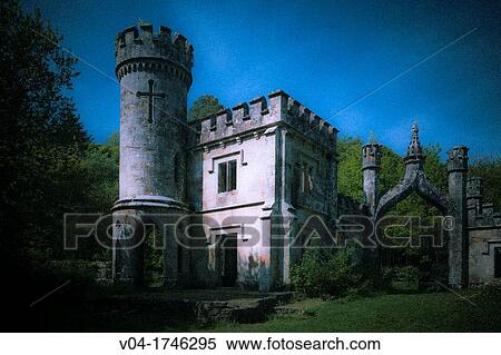 Mystical view of the Two Towers building in Lismore, County Waterford, Ireland, Europe View Large Photo Image Stock Photography - Mystical view of the Two Towers building in Lismore, County Waterford, Ireland, Europe. Fotosearch