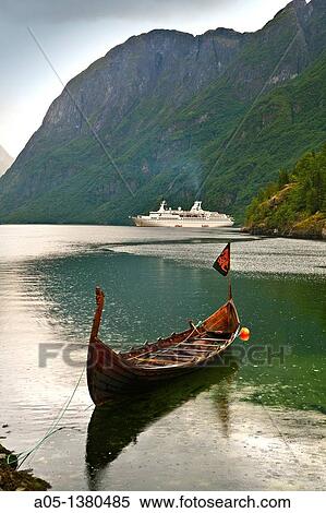 Naeroyfjord Sognefjord branch, Sogn and Fjordane, Norway. View Large Photo Image Stock Photography - Naeroyfjord Sognefjord branch, Sogn and Fjordane, Norway.. Fotosearch