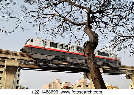 Naha (Japan): the Urban Monorail-Yui Rail View Large Photo Image Stock Photograph - Naha (Japan): the Urban Monorail-Yui Rail. Fotosearch