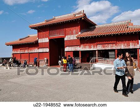 Naha, Okinawa, Japan, Shuri castle View Large Photo Image Stock Image - Naha, Okinawa, Japan, Shuri castle. Fotosearch