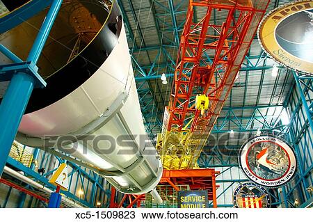 Stock Image - NASA, John F Kennedy Space Center, Cape Canaveral, Florida, USA. Fotosearch