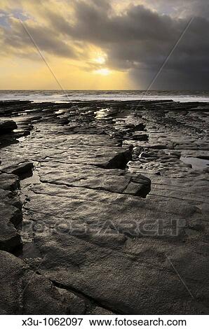 Nash Point on the Glamorgan Heritage Coast near St Donat? s, Glamorgan, Wales, United Kingdom View Large Photo Image Stock Photo - Nash Point on the Glamorgan Heritage Coast near St Donat? s, Glamorgan, Wales, United Kingdom. Fotosearch