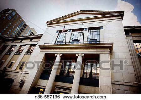 Stock Photograph - Nashville Public Library, Nashville. Tennessee, USA. Fotosearch