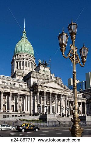 National Congress building, Buenos Aires, Argentina (March 2008) View Large Photo Image Stock Photo - National Congress building, Buenos Aires, Argentina (March 2008). Fotosearch
