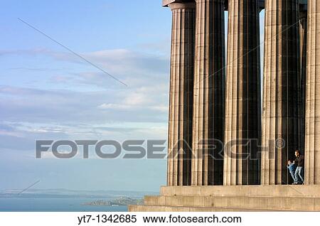 National Monument on Calton Hill in Edinburgh is memorial to Scots lost in Napoleonic Wars Scotland UK View Large Photo Image Stock Photography - National Monument on Calton Hill in Edinburgh is memorial to Scots lost in Napoleonic Wars Scotland UK. Fotosearch