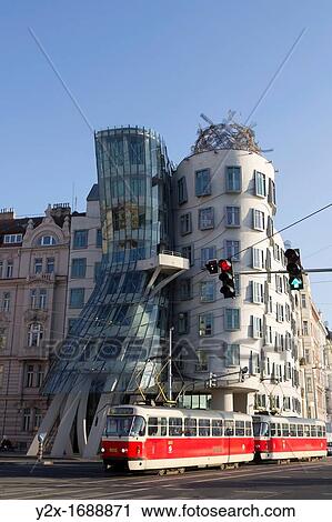 Nationale-Nederlanden building 1996 in Prague, Czech Republic nick-named Fred and Ginger building View Large Photo Image Stock Image - Nationale-Nederlanden building 1996 in Prague, Czech Republic nick-named Fred and Ginger building. Fotosearch