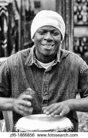 Native Man Playing Bongos in Cape Town South Africa View Large Photo Image Stock Photograph - Native Man Playing Bongos in Cape Town South Africa. Fotosearch