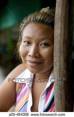 Native woman portrait. Iquitos. Peru View Large Photo Image Stock Photograph - Native woman portrait. Iquitos. Peru. Fotosearch