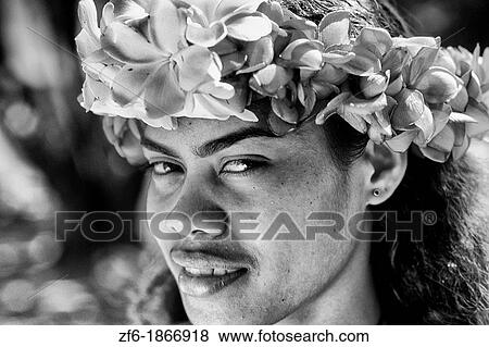 Native Woman with Flowers Coral Coast in the Fiji Islands View Large Photo Image Stock Photo - Native Woman with Flowers Coral Coast in the Fiji Islands. Fotosearch
