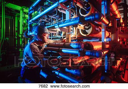 Natural gas fired power plant. Reserve osmosis water treatment View Large Photo Image Stock Image - Natural gas fired power plant. Reserve osmosis water treatment. Fotosearch
